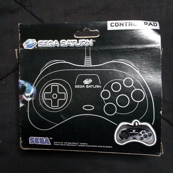 High Frequency Game Control Pad (2) + Sega Saturn Box - Picture 2 of 6